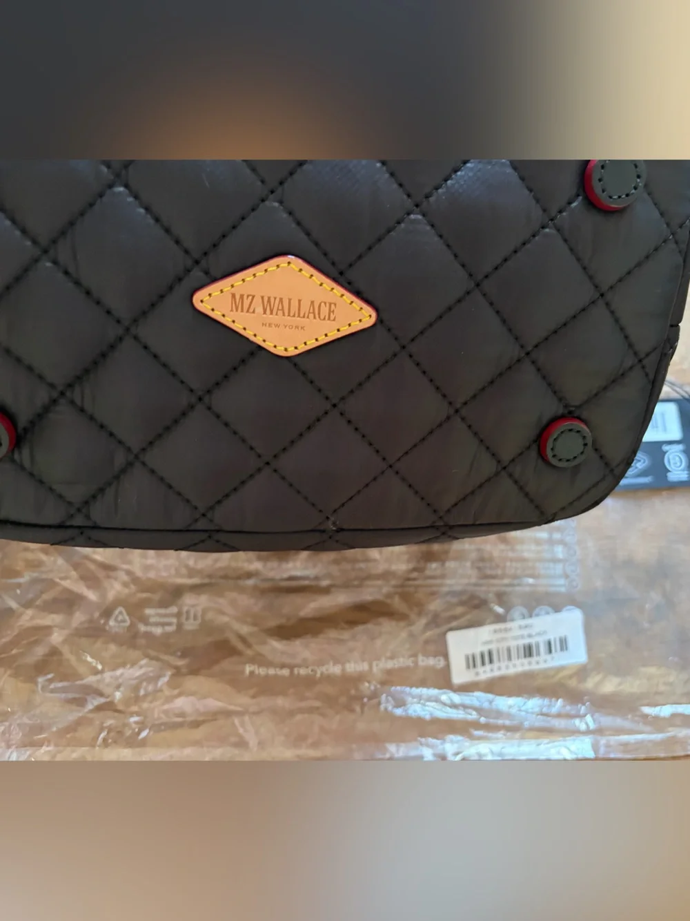 MZ Wallace Quilted Small Metro Tote - Black